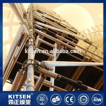 Excellent quality for tunnels adjustable ringlock scaffolding for tunnel building