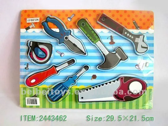 Tool Wooden Jigsaw Puzzle Game