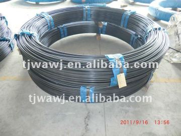 Cold drawn alloy spring steel wire and wiring wire