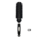 Escova de cabelo redonda com cerdas de javali extra longa para um estilo suave