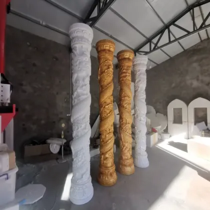 Dragon Column Pavilion Stage Ornament