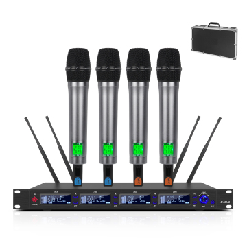 Hot Selling GPUB M-6604S UHF True Diversity Wireless Microphone for Stage