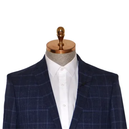 Regular Fit Suits Wholesale Men's Suits Blazer Factory Direct Sales Single-breasted Brand Mens Business Suits Blue Plaid Adults