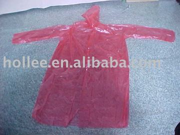 pe emergency disposable poncho