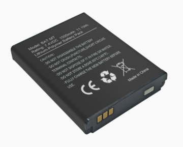 Replacement 7.4V li-ion Pos terminal Bluebird BAT-MT battery
