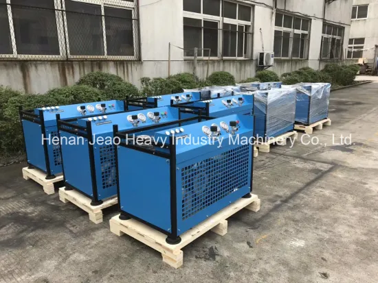 300bar Electric Drive Portable High Pressure Breathing Air Compressor
