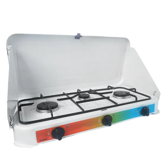 Hot Selling 3 Burner Gas Stove: Low Cost Manual Ignition Picnic Cooker