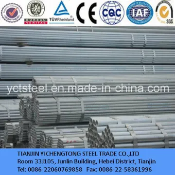 Galvanized Tube and Pipe with Caps-Dn80, Dn100
