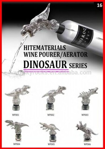 Hot Selling Sterrholophus Shape Wine Poure Wine Aerator