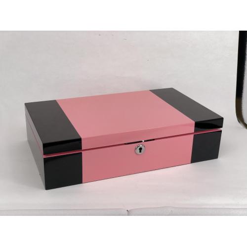 Gift Packing Pink Wooden Perfume Box