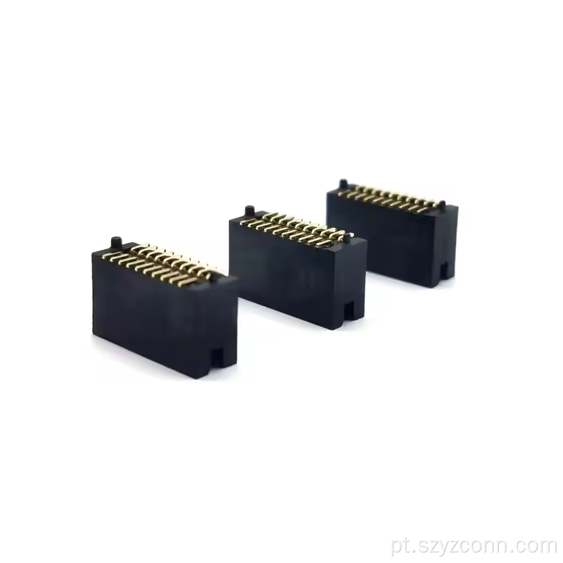 Conector de cabeçalho de caixa de 1,27 mm SMT 20P