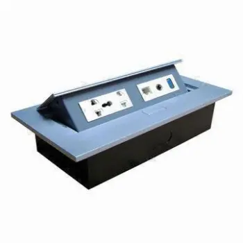 Table socket, buckle part adopts unique self-locking mode