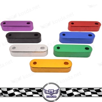 Aluminum Neo Chrome Engine Motor Swap Hood Vent Riser Spacers+ Bolt