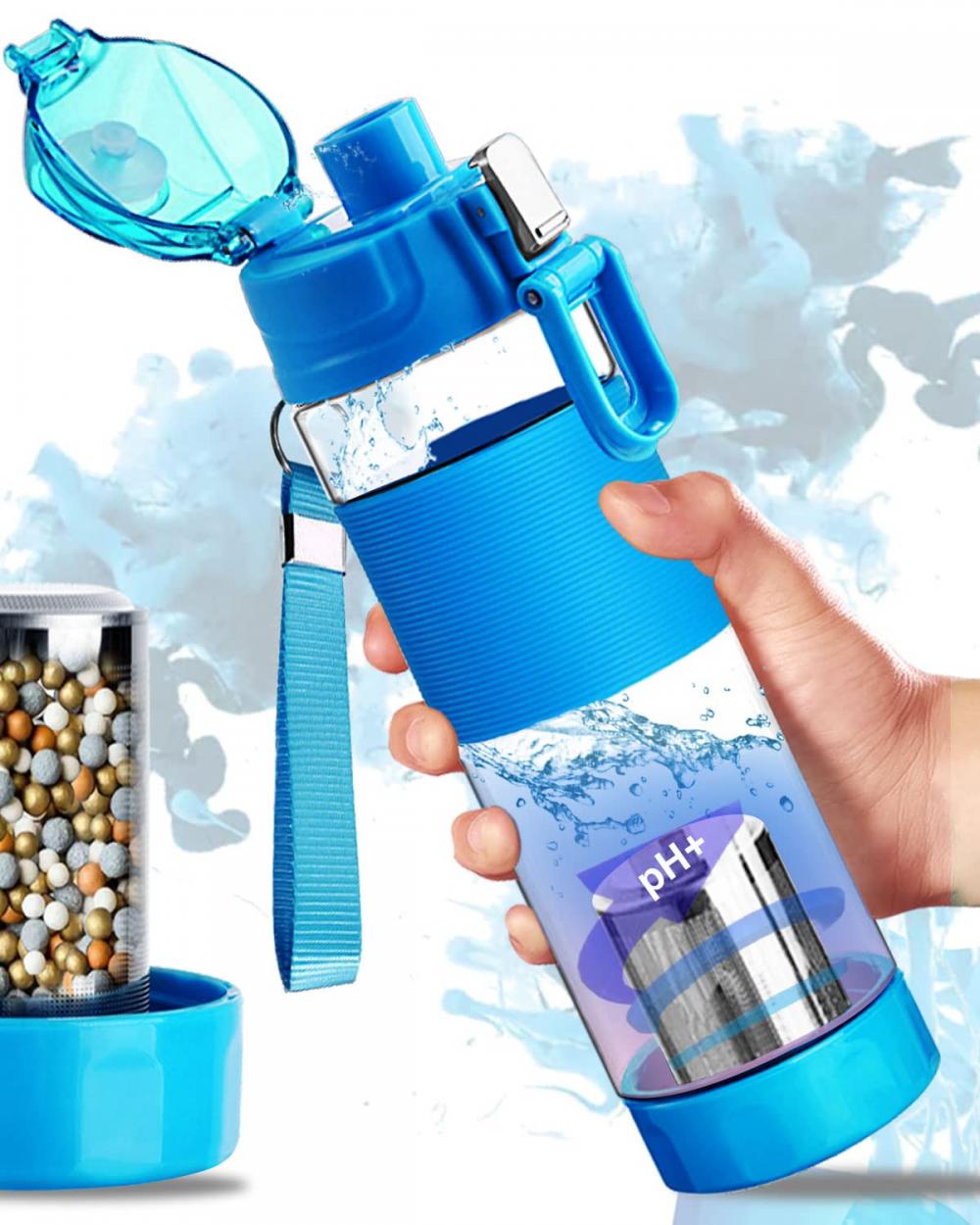 Filtréfaste rapidement bouteille d'eau alcaline 22 oz