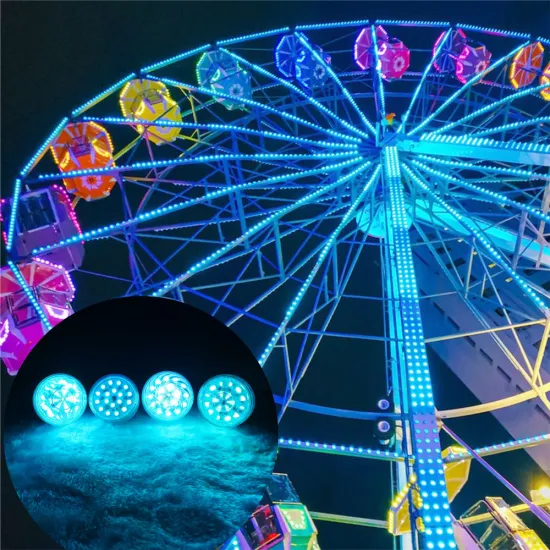 Original Aglare IP65 24V 5050SMD RGB Pixel Light for Carnival Ride