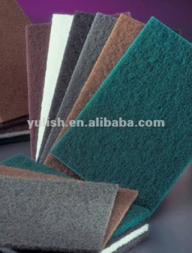 Sponge non scrach scouring pad cleaning machine