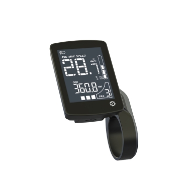 eBike Display with Mid Motor Assist Levels and Automatic Backlight