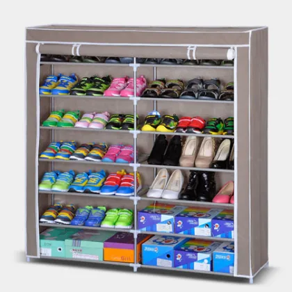 simple easycare shoe cabinet / non-woven shoe rack / shoe shelf OR3004