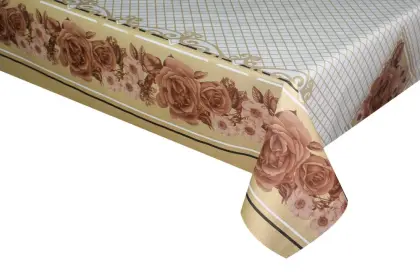 Elegant Tablecloth Etsy with Non woven backing