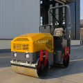 Road Mini Vibratory Roller 1.5 Ton Double Drum Road Roller Compactor