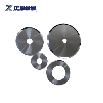 Mirror Finished Circular Blade Cigarette Rod Cutting Knife