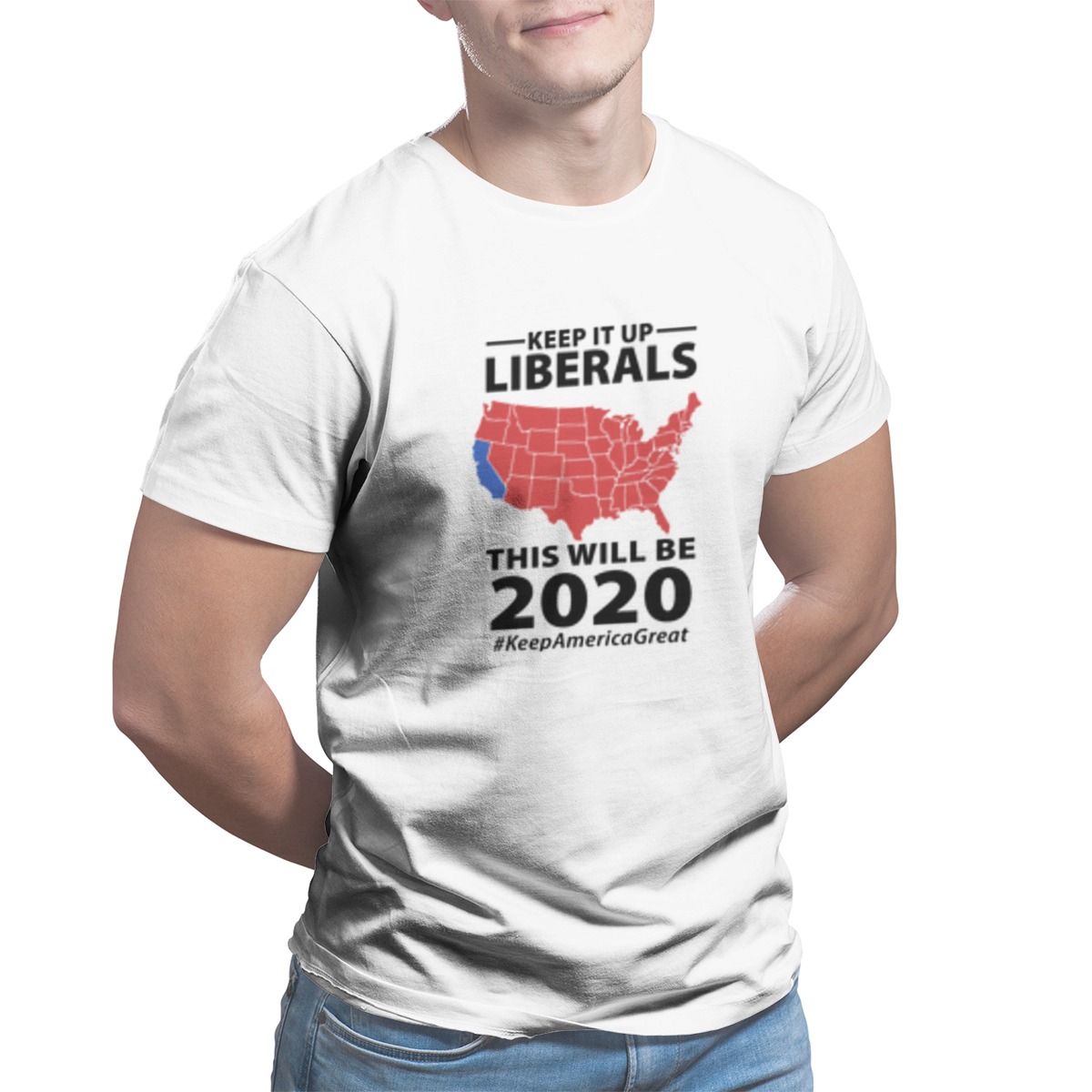 Keep Ameican Great Men's T Shirt Novelty Tops Bitumen Bike Life Tees Clothes Cotton Printed T-Shirt Plus Size Tees 3283
