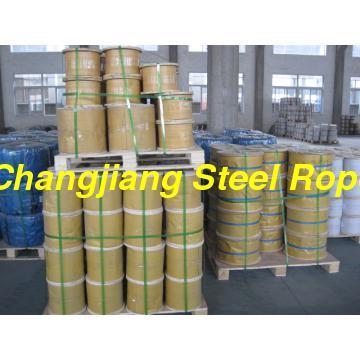 Hot Dip Galvanized Steel Wire Rope 6*19W+IWS