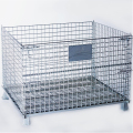 Kekuatan Tinggi Steel Wire Pallet Cage