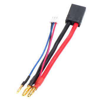 TRX LiPo charger leads, soft silicone wire