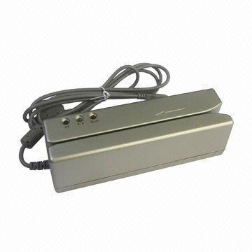 Magnetic Strip Card Reader and Writer, Fully Compatible with MSR206, USB or PS/2 Interface