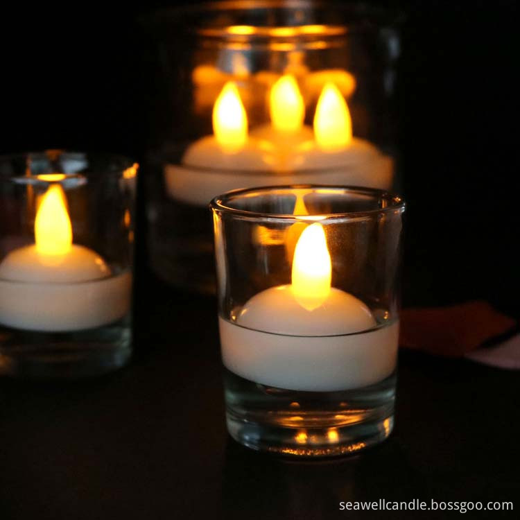 Battery Powered LED Floating Candles