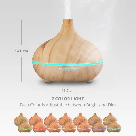400ml Ultrasonic Scent Diffuser Wood