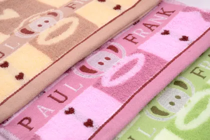 Comfortable Towels with Paul Frank Pattern