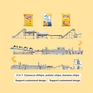Fully Automatic Sweet Potato Snacks Production Line