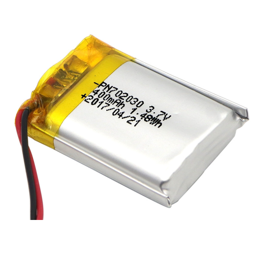 Batterie de polymère d'ion de lithium de 400mAh pour des écouteurs (LP2X3T7)