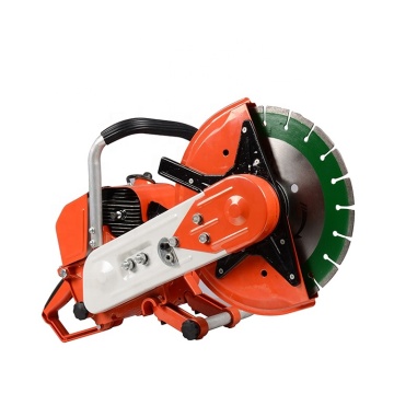 High-Power 3.7KW Gasoline Cut-Off Saw for Concrete Cutting and Emergency Rescue Operations with Double Blades
