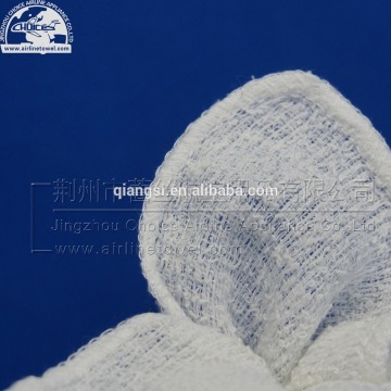 China pure cotton airline towel supplier for airline towel buyer