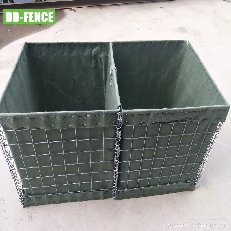 Galvanized Welded Military Defense Bastion Mesh Gabion