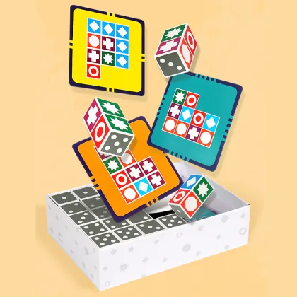 Interactive Wooden Puzzle Game: Fostering Creative, Logical Thinking & Education in Children