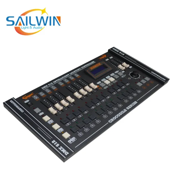 Disco Stage Light Console: Crocodile 1216 DMX Controller - 228 Channels DMX Lighting Control