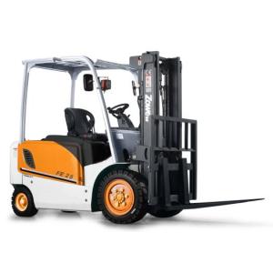 Electric forklift 2500kg capacity 6000mm lift