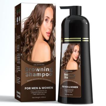 Shampoo da colorare di capelli neri