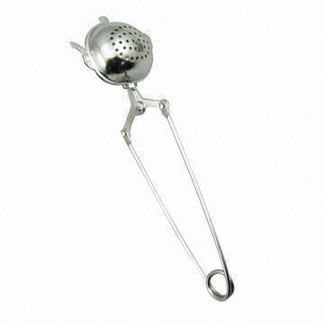 Stainless Steel Mesh Tea Strainer with Handle, FDA and LFGB Marks