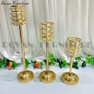 Luxury European Wedding Home Decor Centerpieces: Premium Party Decoration Vase Holders