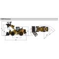 Оригинальный Lovol Wheel Loader FL956H