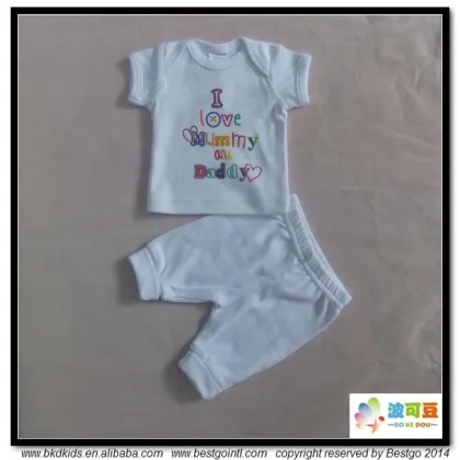 BKD 2015 newborn baby underwear sets summer clothes