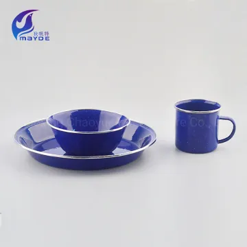 Traditional Enamel Metal Dinnerware Products Supplier