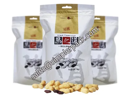 Zip Bag Packing Machine for Dried Durian with Four Head Weighers