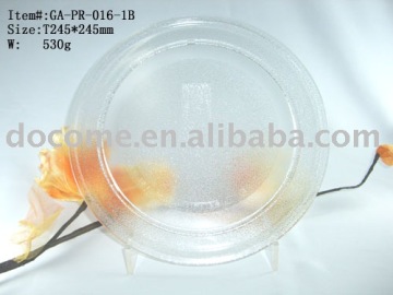 glass turn plate