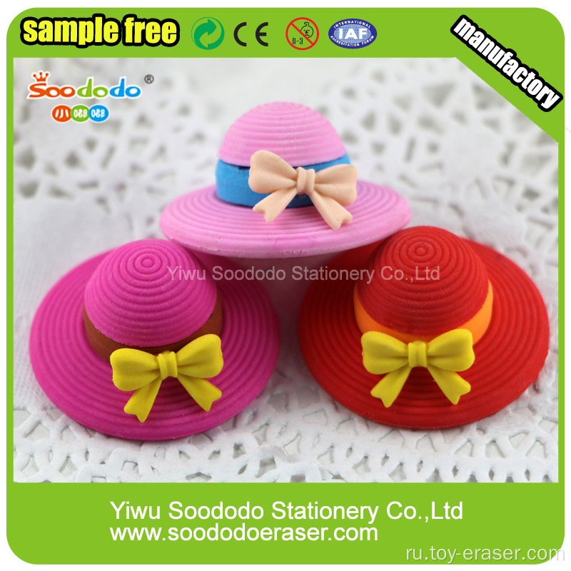 3D Cute Cake Shaped Eraser Дисплей Box Упаковка